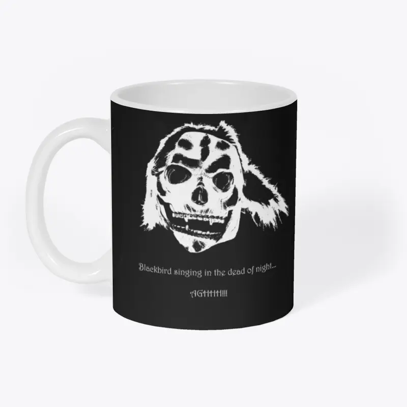 Jumpscare Mask Mug Black