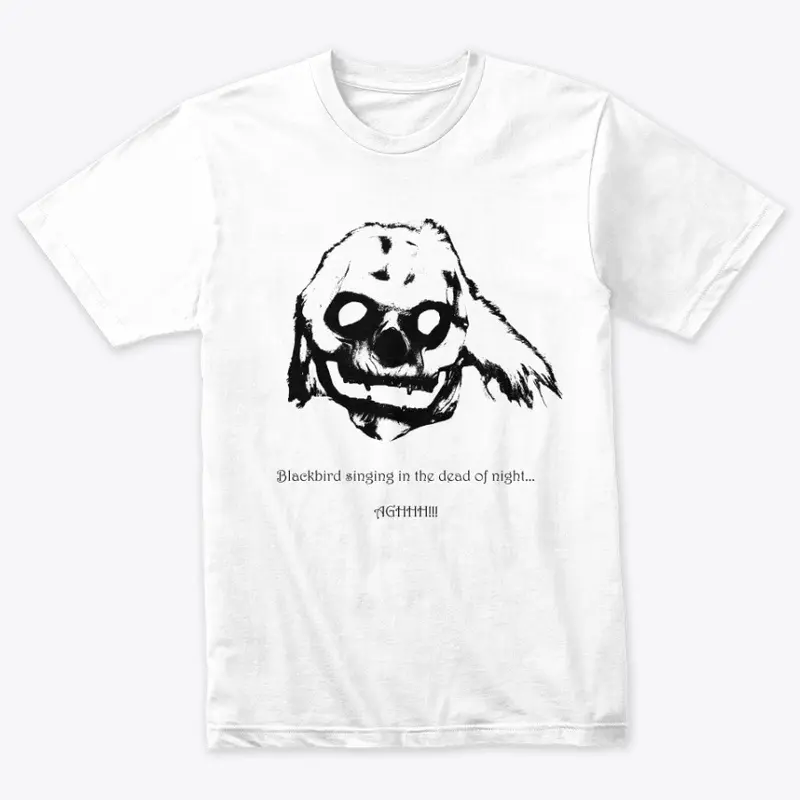 Jumpscare Mask T-Shirt White